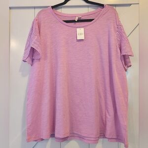 Cato Flutter Sleeve Blouse